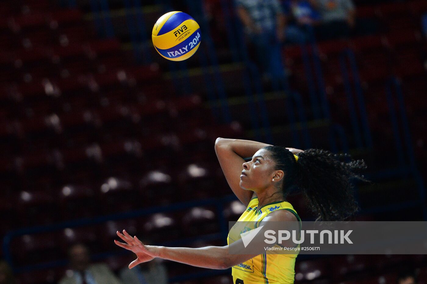 Volleyball. Women's World Championship. Brazil vs. China