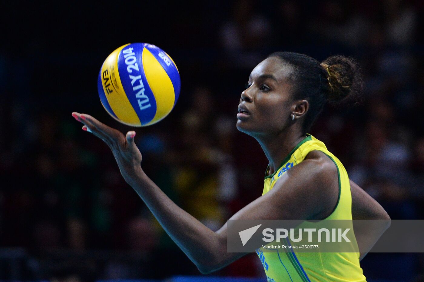 2014 FIVB Volleyball Women's World Championship. Brazil vs. China
