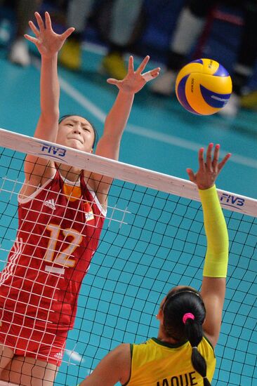 2014 FIVB Volleyball Women's World Championship. Brazil vs. China