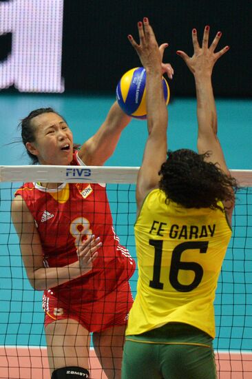 2014 FIVB Volleyball Women's World Championship. Brazil vs. China
