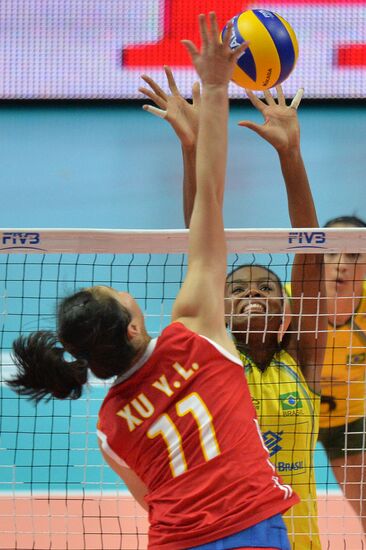 2014 FIVB Volleyball Women's World Championship. Brazil vs. China