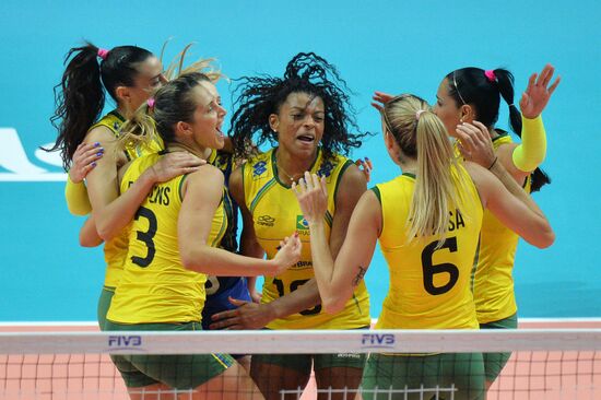 2014 FIVB Volleyball Women's World Championship. Brazil vs. China