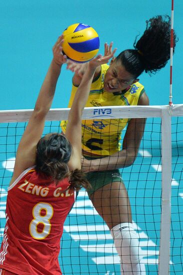 2014 FIVB Volleyball Women's World Championship. Brazil vs. China