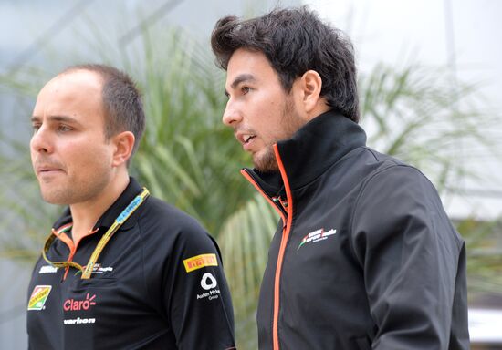 Preparations for 2014 Formula 1 Russian Grand Prix