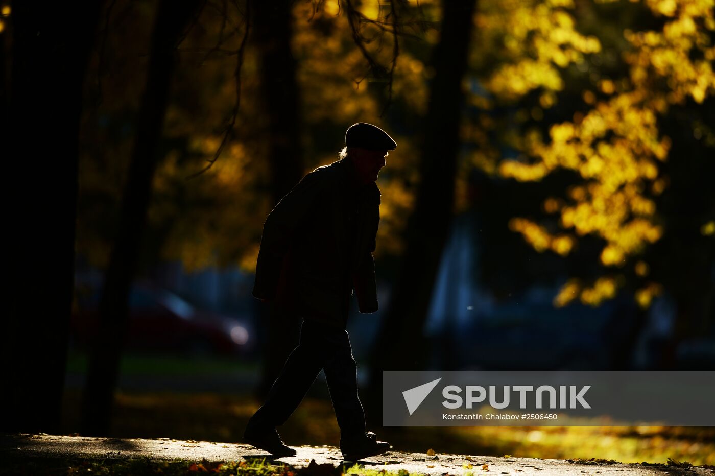 Golden autumn in Veliky Novgorod