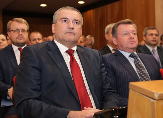 Electing Head of the Republic of Crimea
