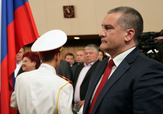Electing Head of the Republic of Crimea