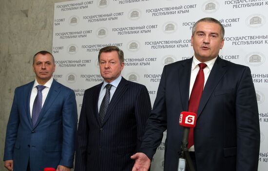 Electing Head of the Republic of Crimea