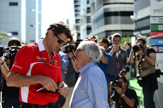 Preparations for 2014 Formula 1 Russian Grand Prix