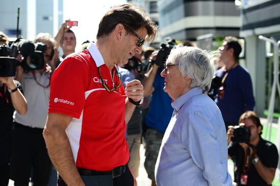 Preparations for 2014 Formula 1 Russian Grand Prix