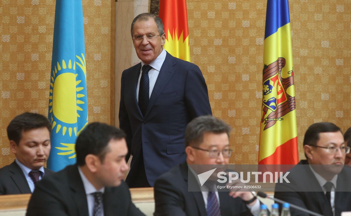 CIS Foreign Minister Council meeting