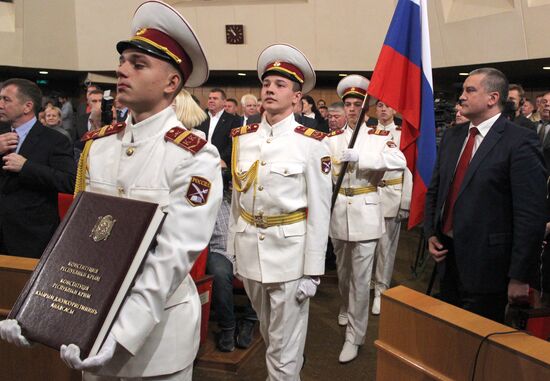 Electing Head of the Republic of Crimea