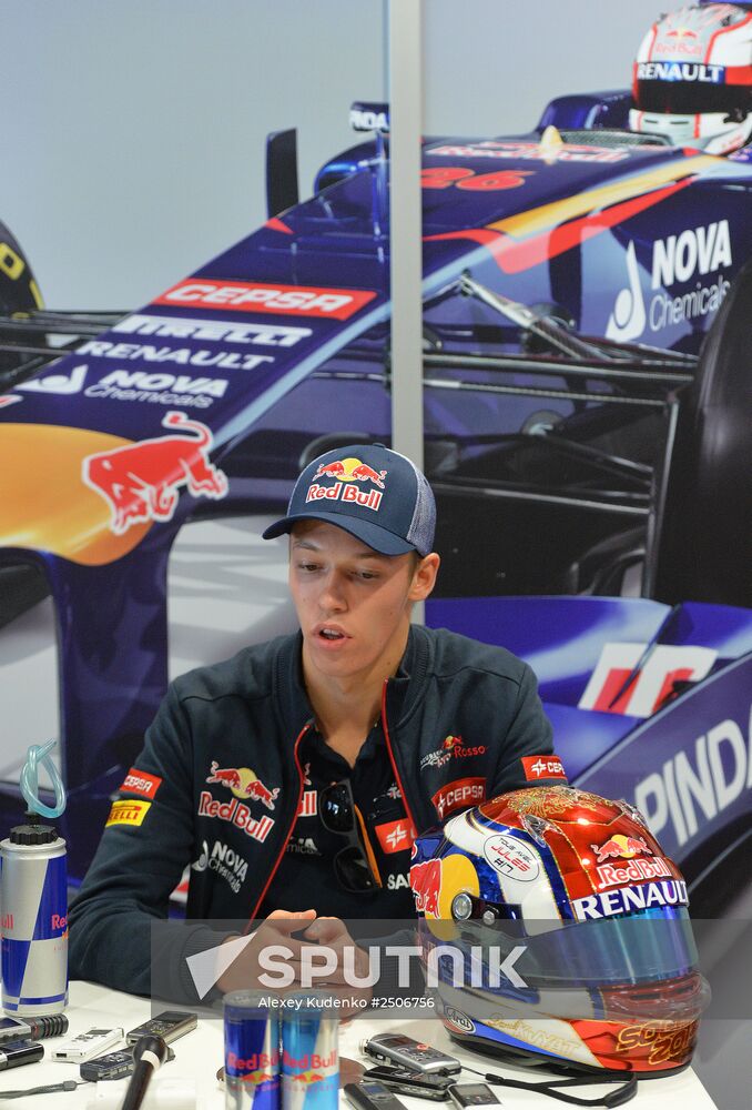 Preparations for 2014 Formula 1 Russian Grand Prix