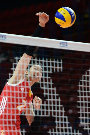2014 FIVB Volleyball Women's World Championship. China vs. Dominican Republic
