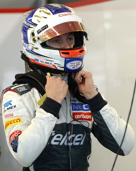 2014 Formula 1 Russian Grand Prix. First practice