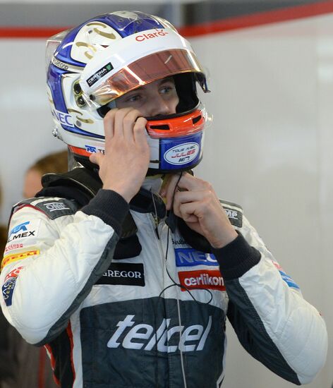 2014 Formula 1 Russian Grand Prix. First practice