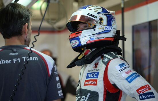 2014 Formula 1 Russian Grand Prix. First practice