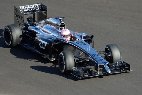 2014 Formula 1 Russian Grand Prix. First practice