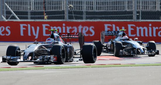 2014 Formula 1 Russian Grand Prix. First practice