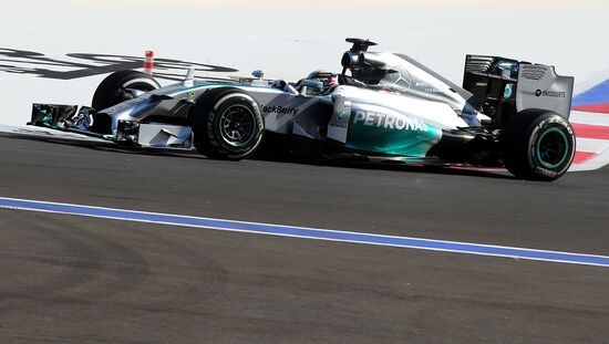 2014 Formula 1 Russian Grand Prix. First practice