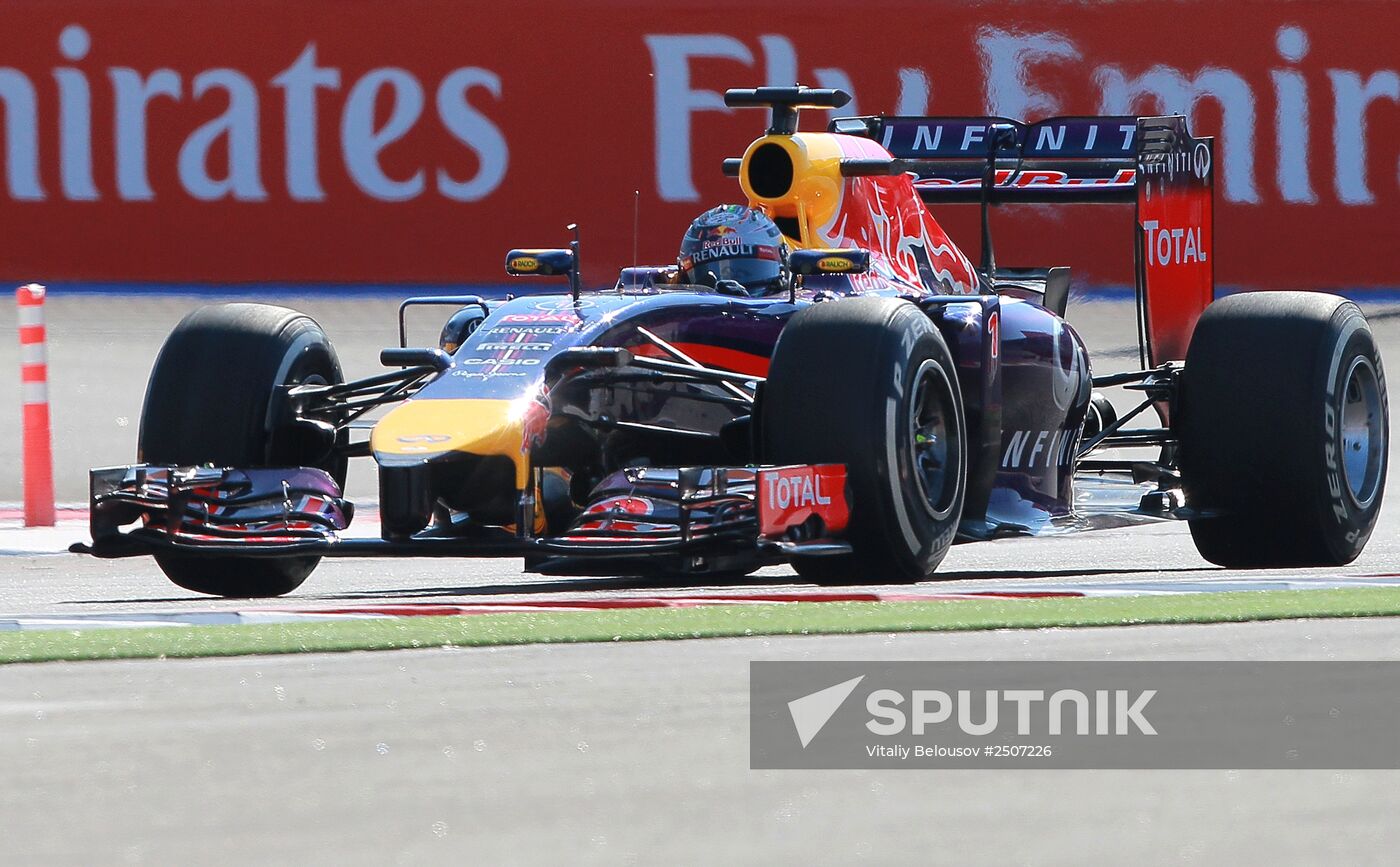 2014 Formula 1 Russian Grand Prix. First practice