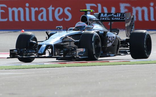 2014 Formula 1 Russian Grand Prix. First practice