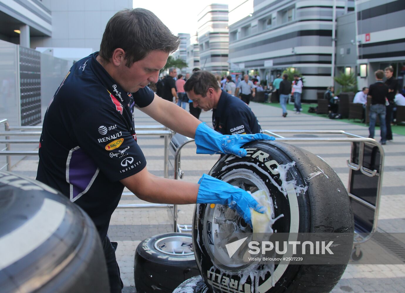 2014 Formula 1 Russian Grand Prix. First practice