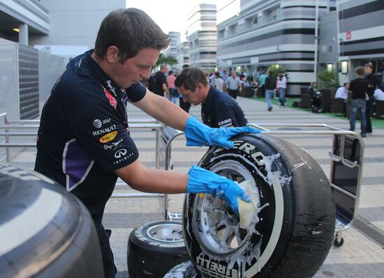 2014 Formula 1 Russian Grand Prix. First practice