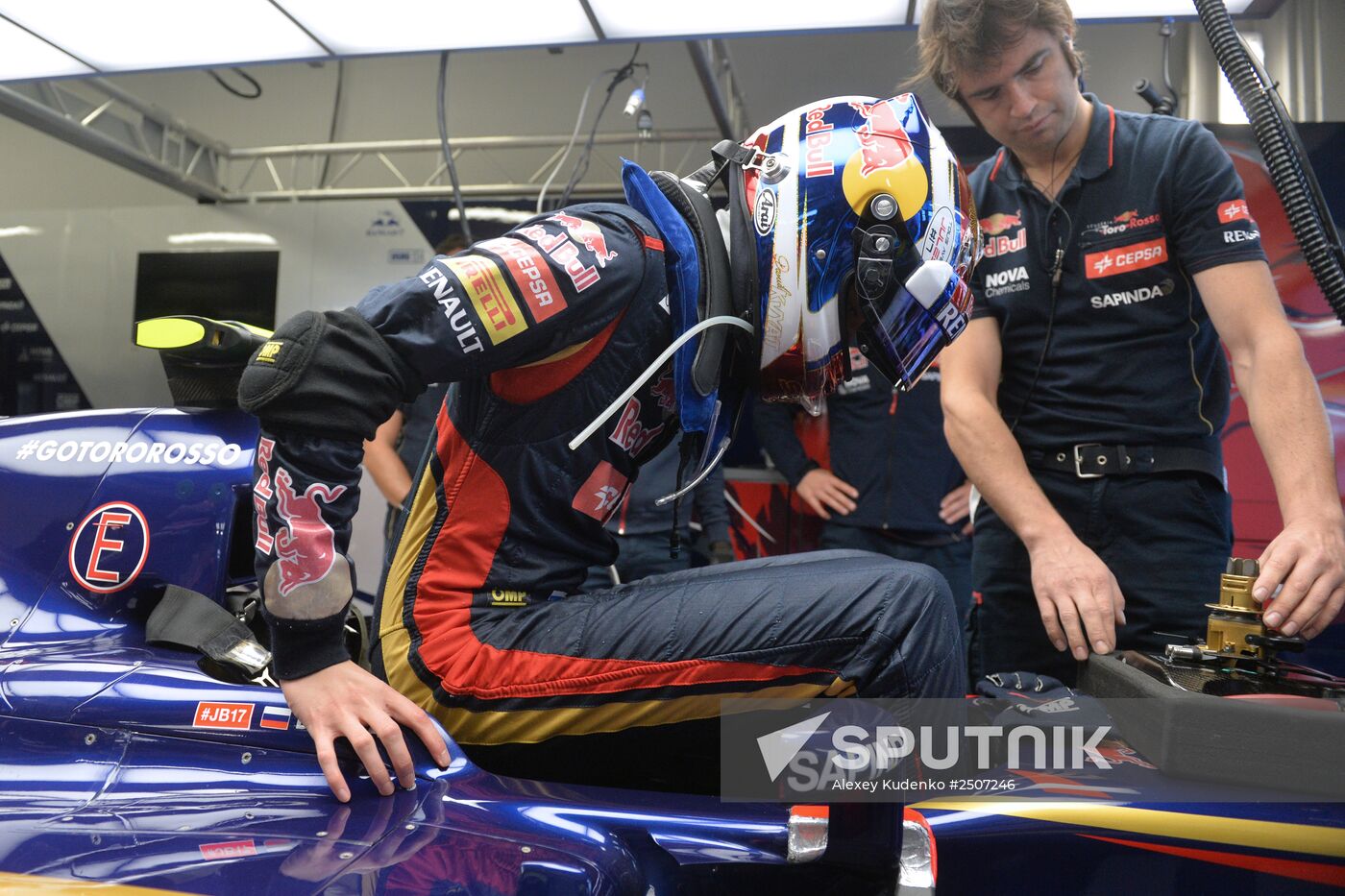 2014 Formula 1 Russian Grand Prix. First practice