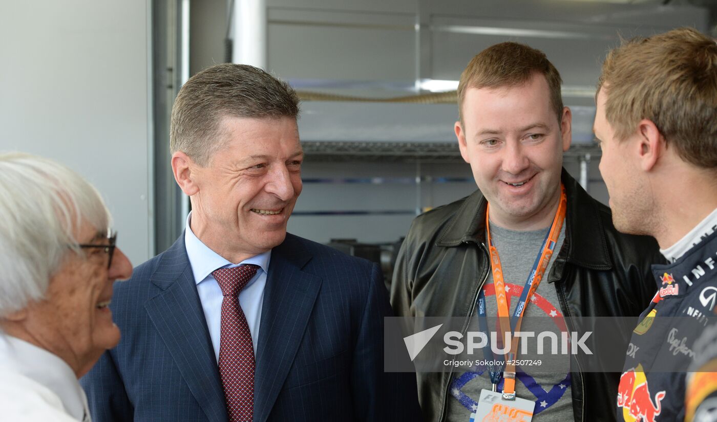 2014 Formula 1 Russian Grand Prix. First practice