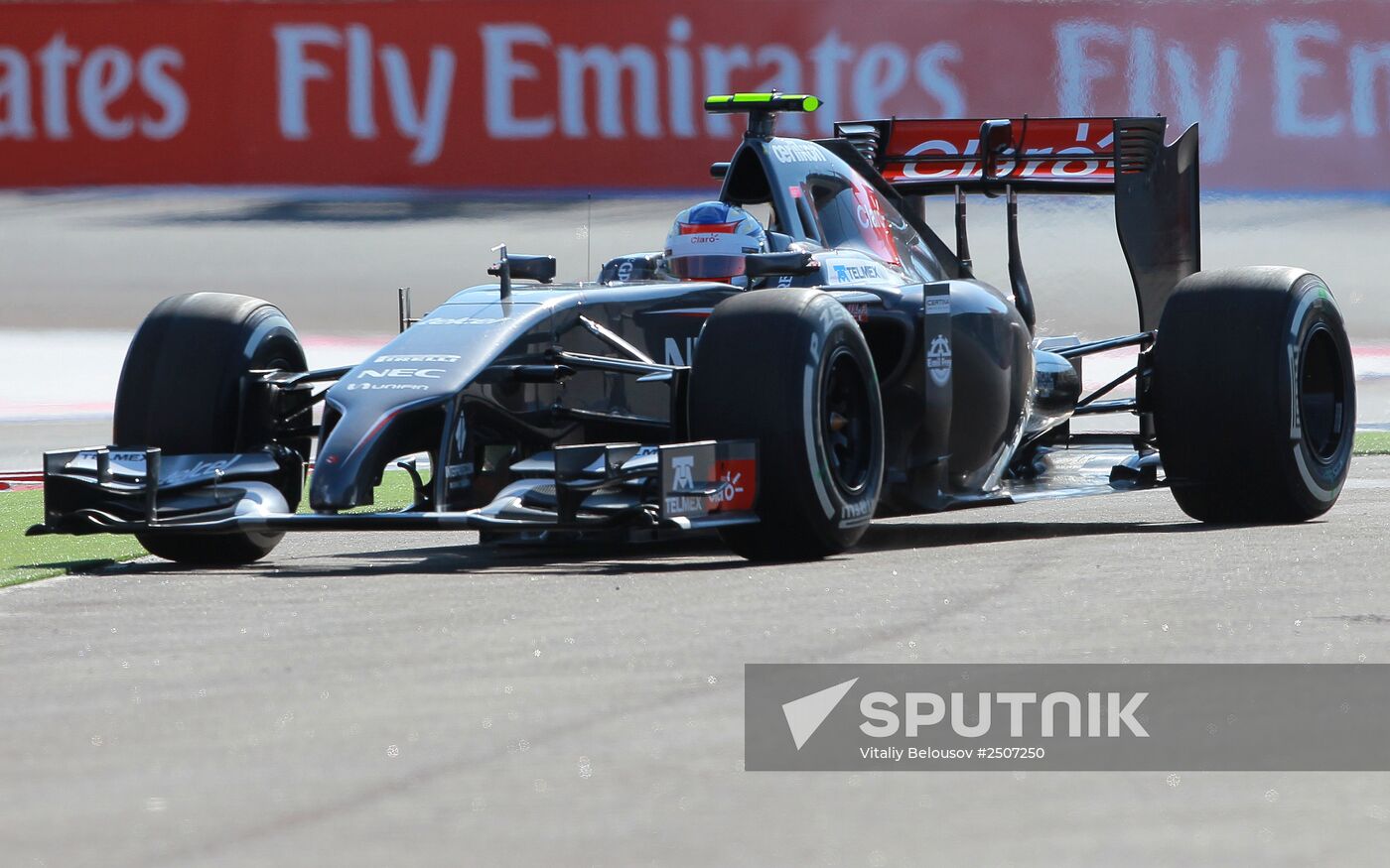 2014 Formula 1 Russian Grand Prix. First practice