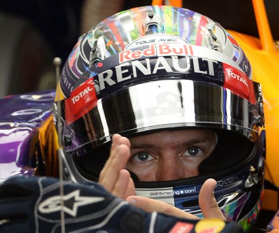 2014 Formula 1 Russian Grand Prix. Free practice