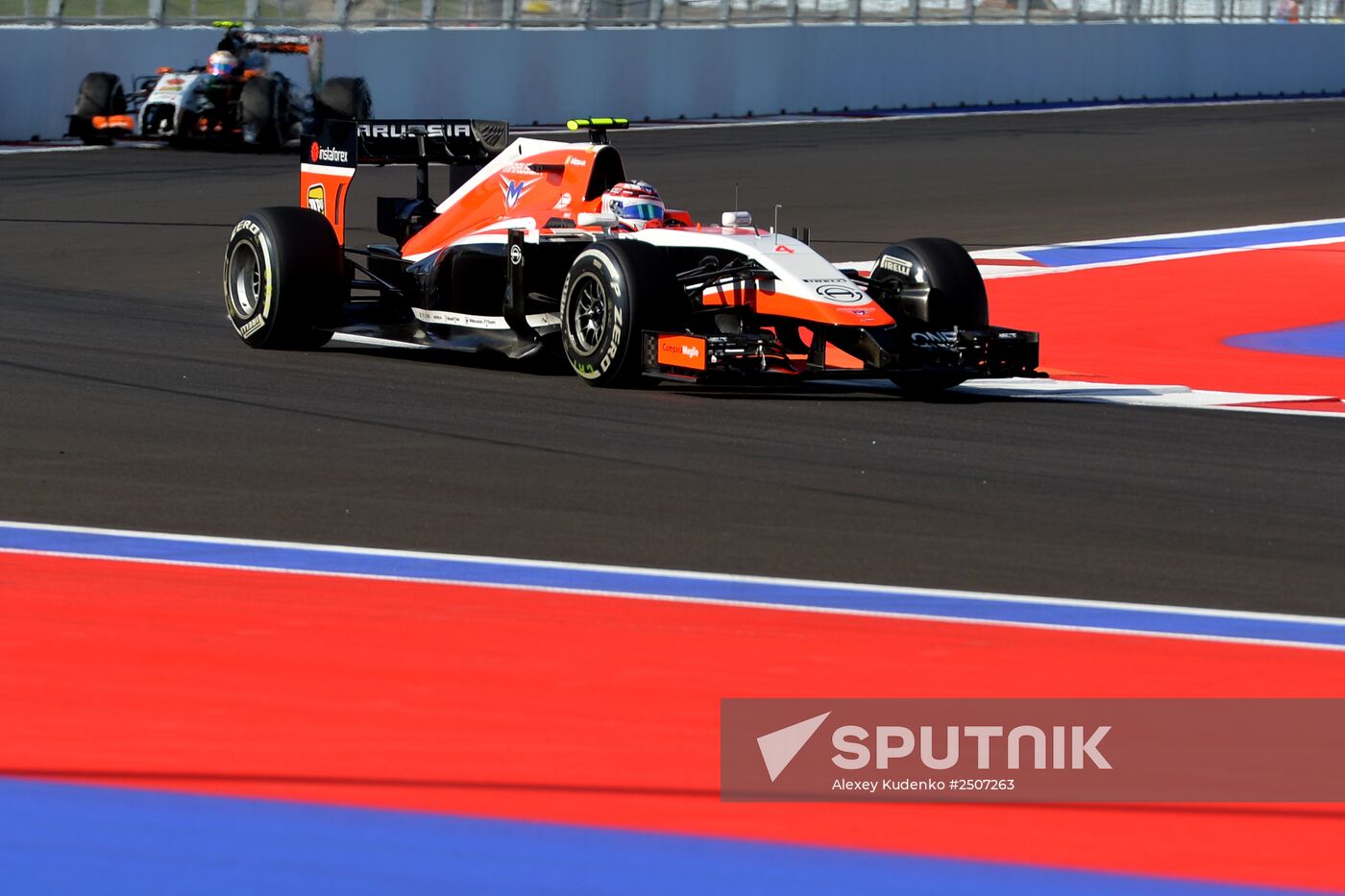 2014 Formula 1 Russian Grand Prix. Free practice