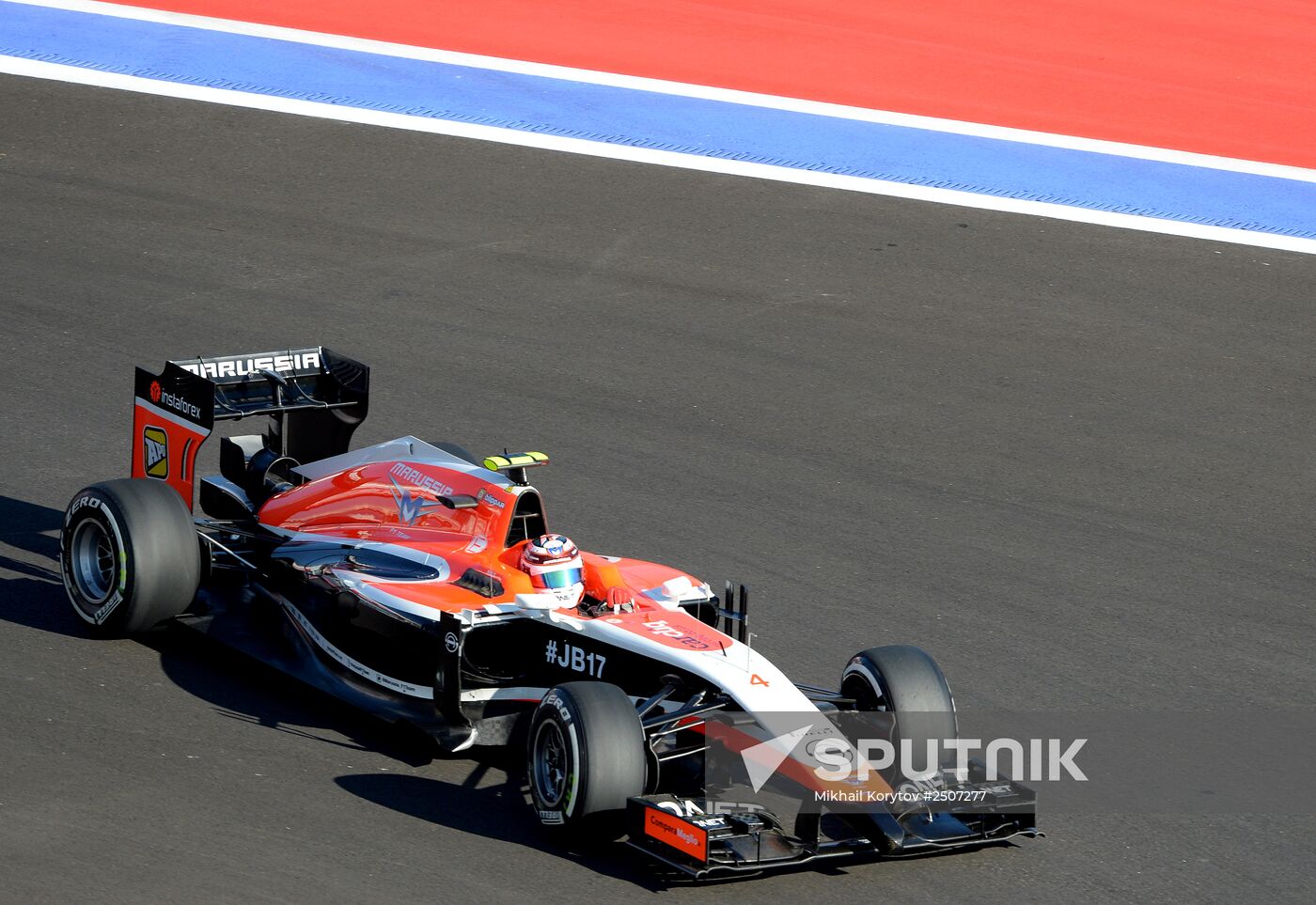 2014 Formula 1 Russian Grand Prix. First practice