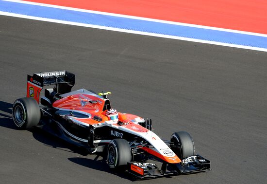 2014 Formula 1 Russian Grand Prix. First practice