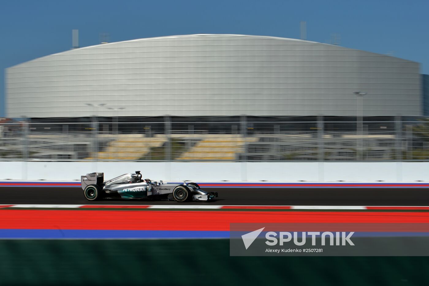 2014 Formula 1 Russian Grand Prix. First practice