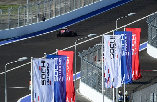 2014 Formula 1 Russian Grand Prix. First practice