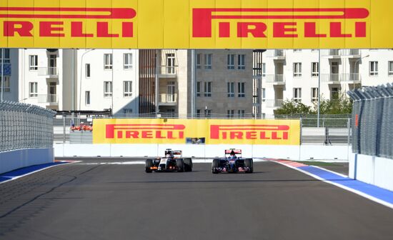 2014 Formula 1 Russian Grand Prix. First practice