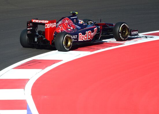 2014 Formula 1 Russian Grand Prix. First practice