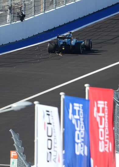 2014 Formula 1 Russian Grand Prix. First practice
