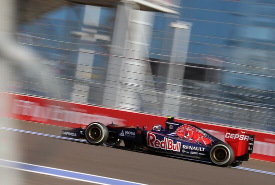 2014 Formula 1 Russian Grand Prix. First practice