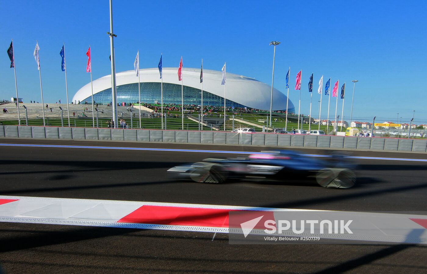 2014 Formula 1 Russian Grand Prix. First practice