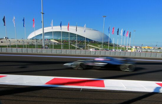 2014 Formula 1 Russian Grand Prix. First practice