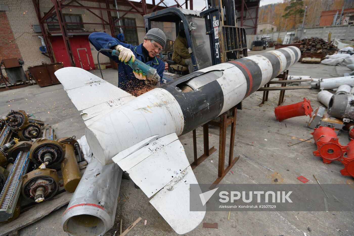 Recycling military equipment in Chelyabinsk Region