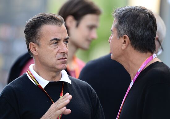 2014 Formula 1 Russian Grand Prix. Free practice
