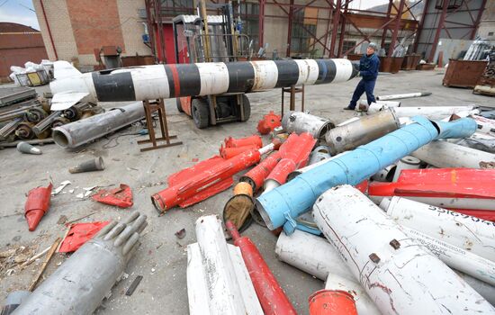 Recycling military equipment in Chelyabinsk Region