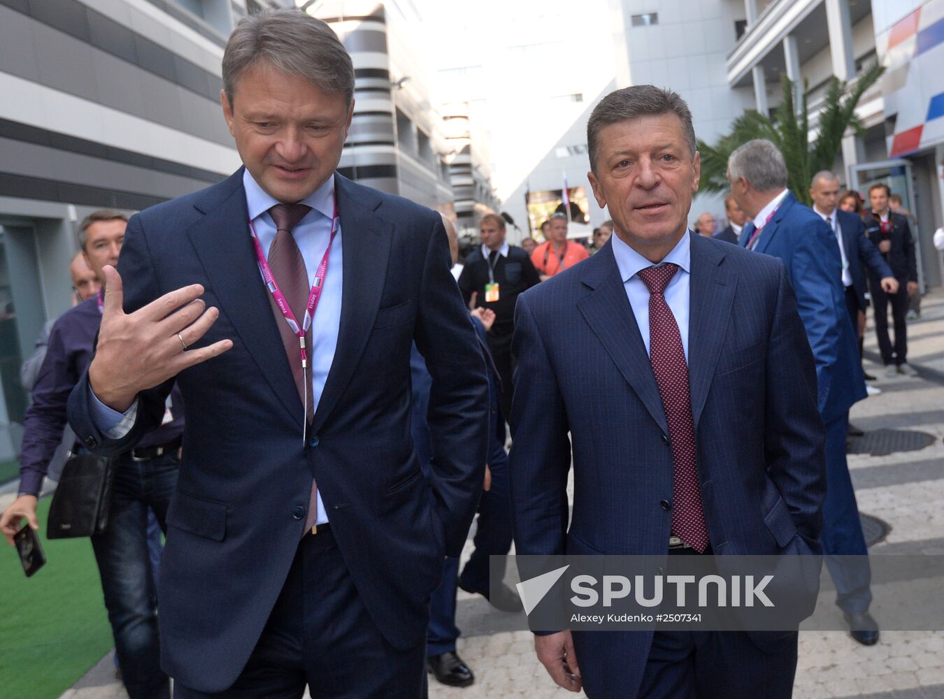 2014 Formula 1 Russian Grand Prix. Free practice