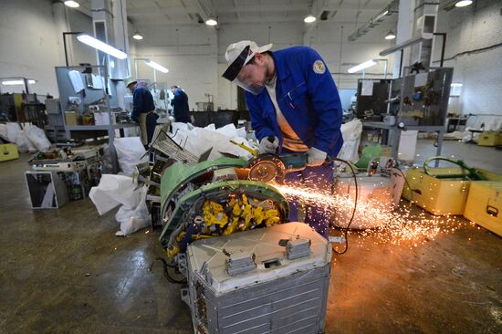 Recycling military equipment in Chelyabinsk Region