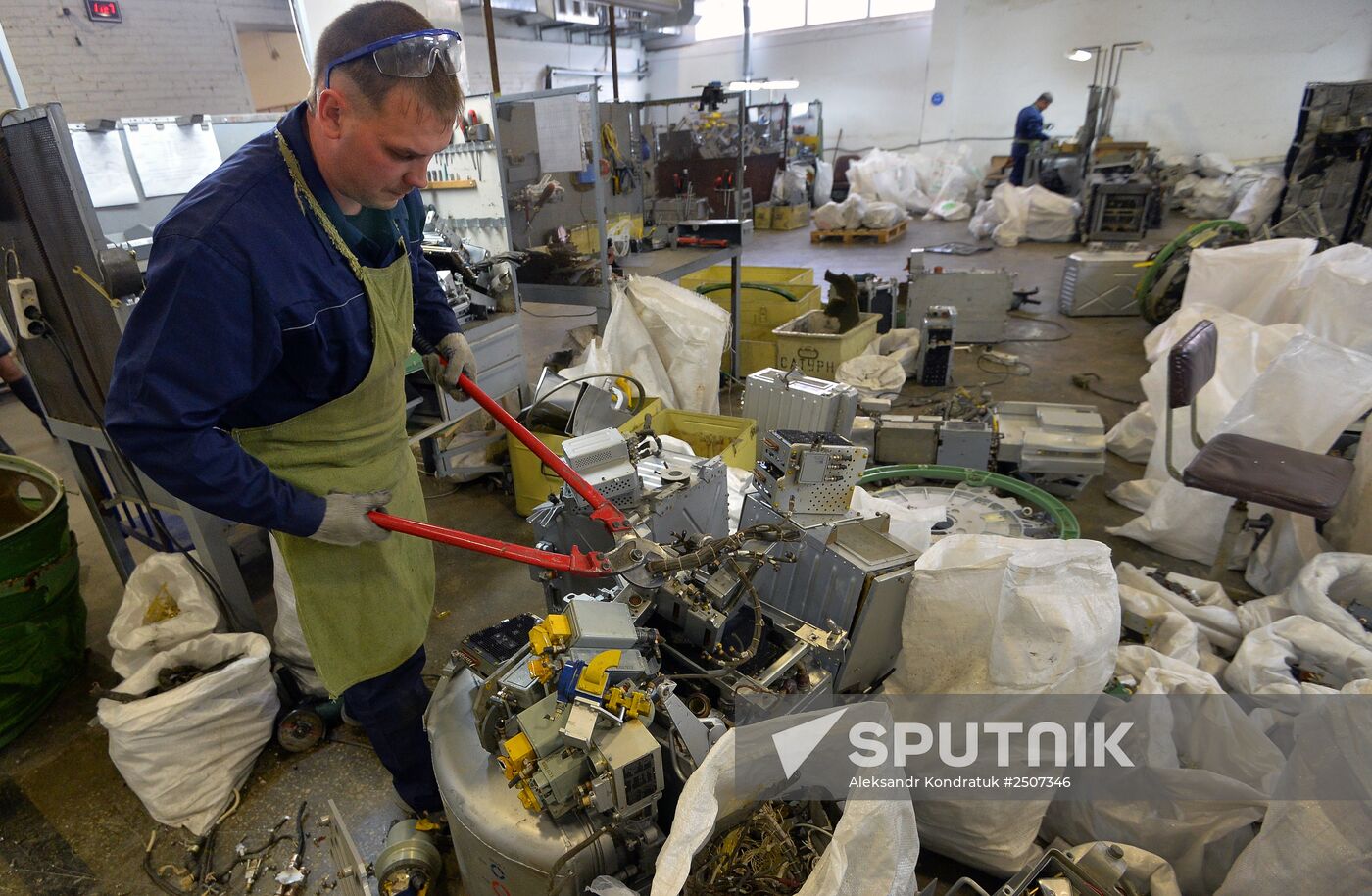 Recycling military equipment in Chelyabinsk Region