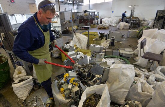 Recycling military equipment in Chelyabinsk Region